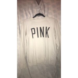 VS PINK Mesh Crew Neck